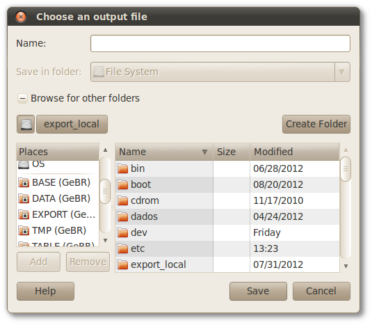 Remote browsing of files